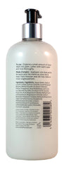 Scottish Fine Soaps Au Lait hand wash closeup highlighting luxurious foam and fragrance