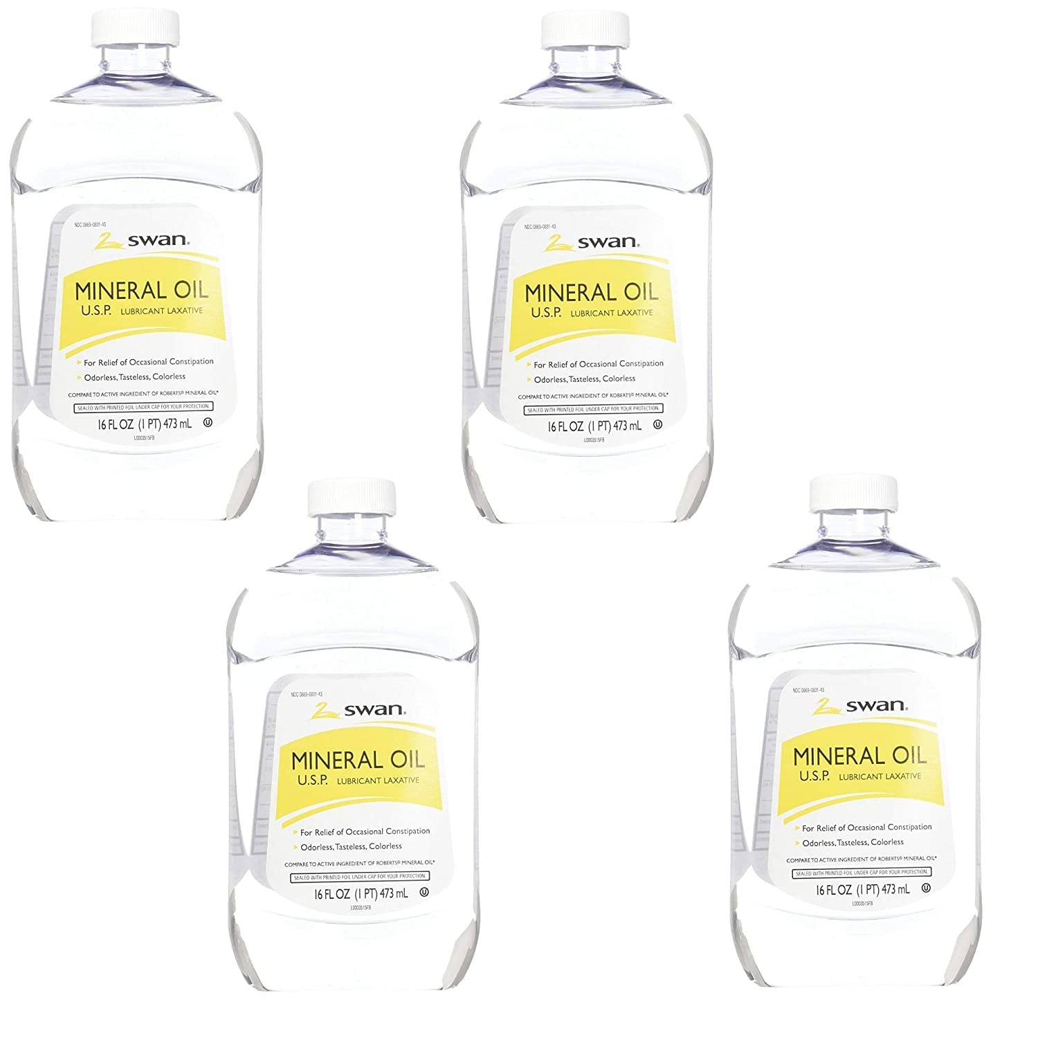 Scrubbles Swan mineral oil 16 oz bottle for wood finishing and conditioning