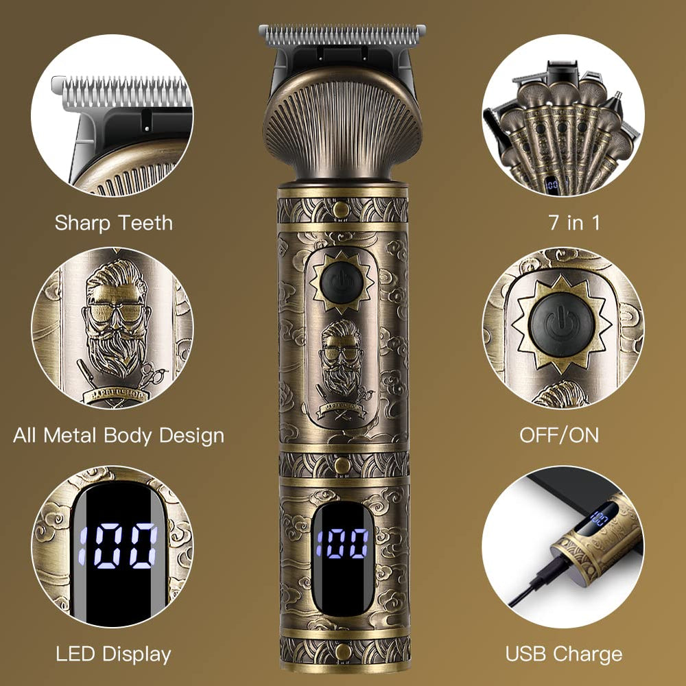Scttomon ergonomic handle design for fatigue-free grooming sessions.
