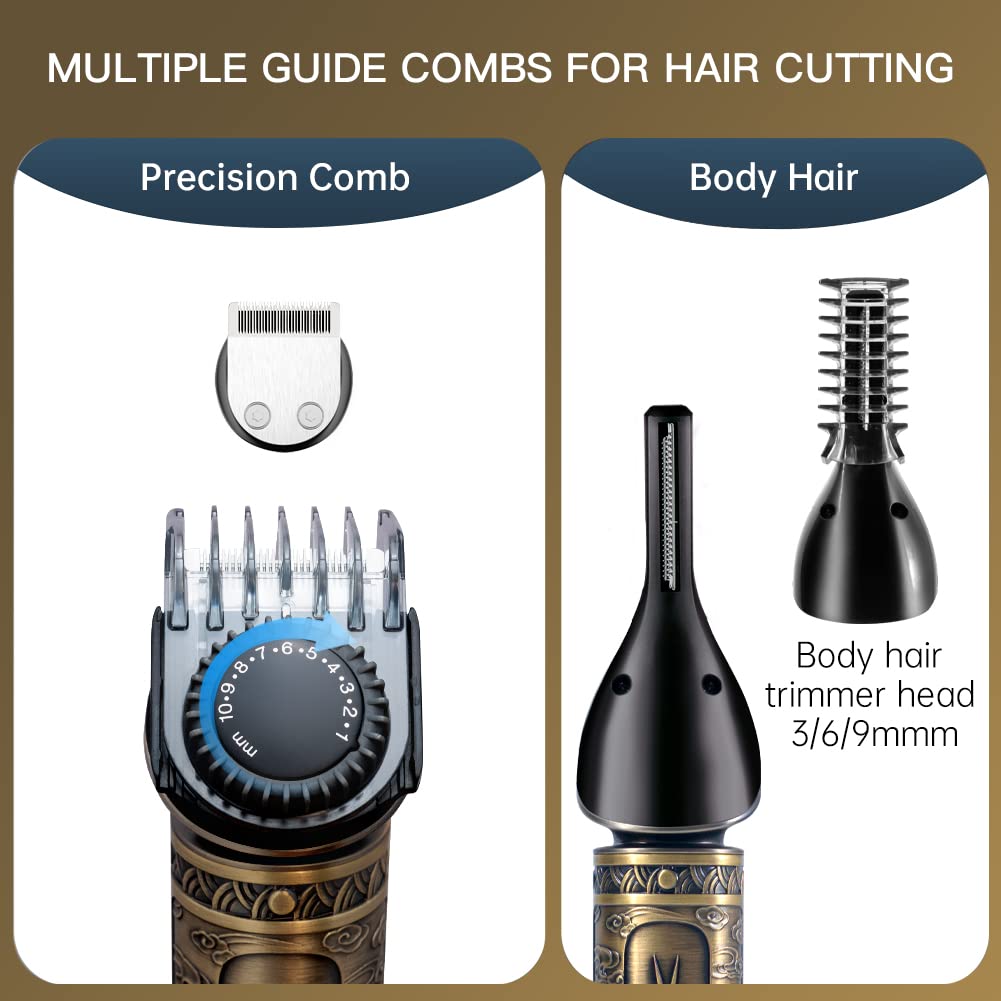 Scttomon nose trimmer action for precise edge control.