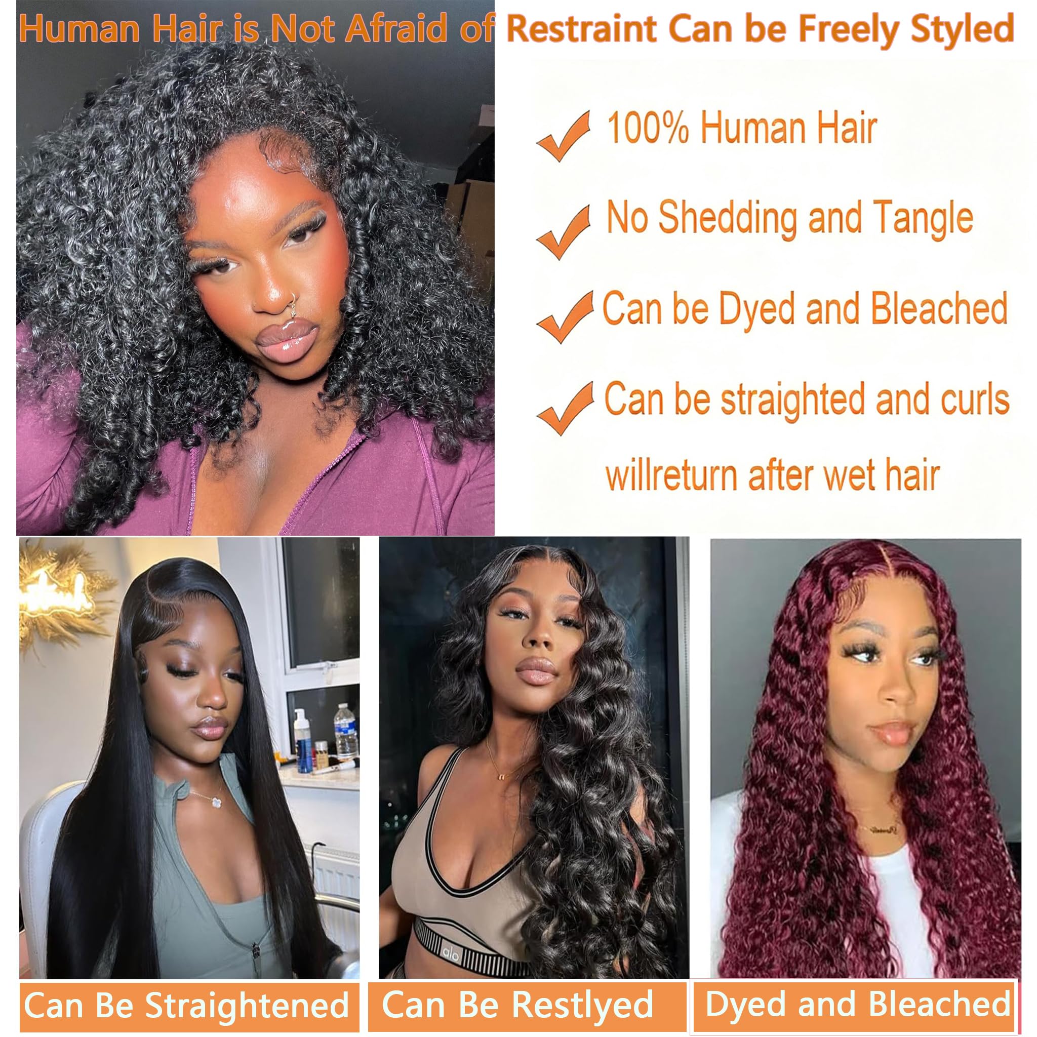 Sdferlin water weave Burmese curly bundles demonstrates quick install