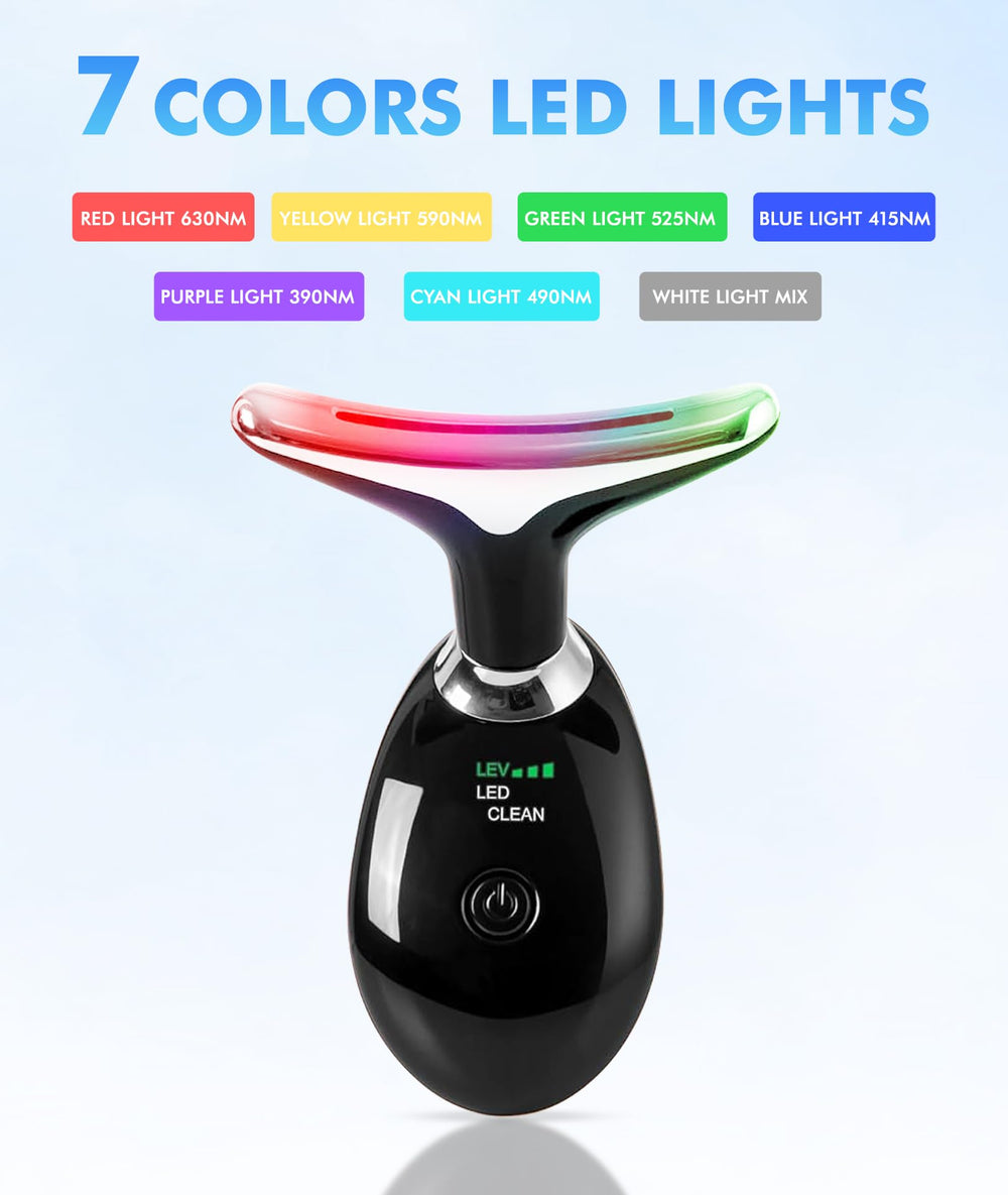 SDKWDH 7-color modes face massager offers versatile options for skin rejuvenation.
