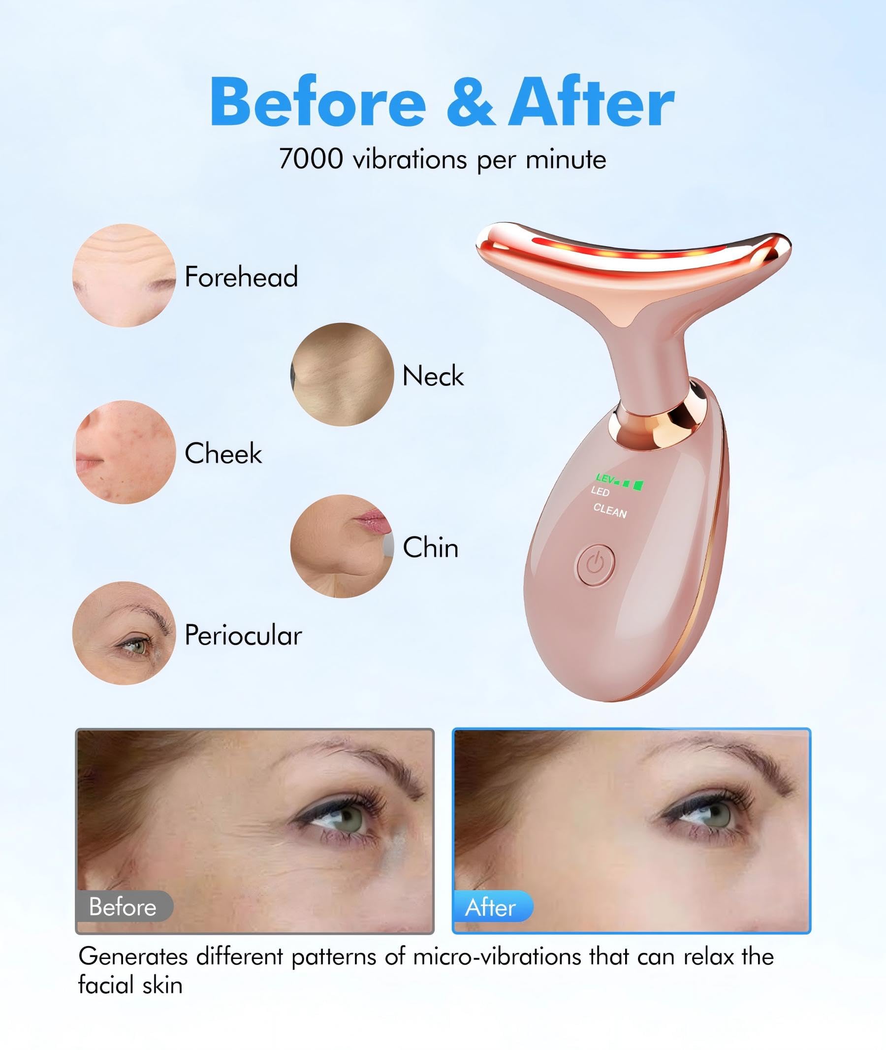 SDKWDH face massager cap removal shows quick maintenance