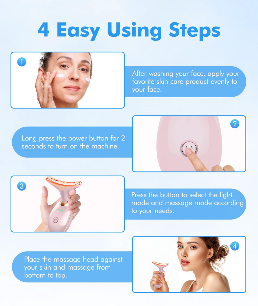 SDKWDH portable lightweight design massager for easy handling anywhere.
