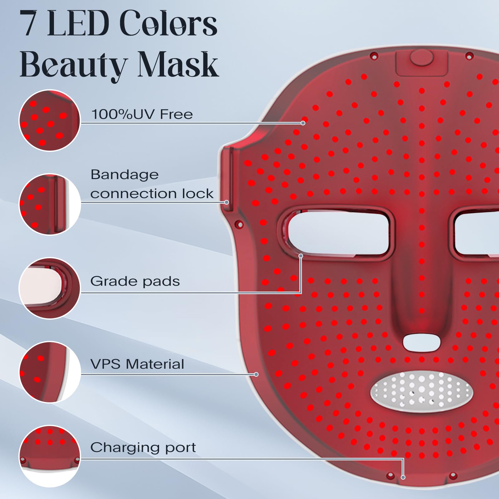 SDKWDH portable travel case image demonstrates on-the-go facial treatment readiness.