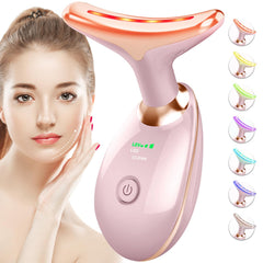 SDKWDH red-light face massager front view supports convenient at-home skincare sessions for routine relaxation.