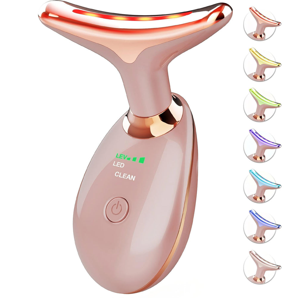 SDKWDH red light therapy face and neck in use for gentle daily care
