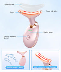 SDKWDH thermal-vibration-modes closeup illustrating warm therapy and gentle massaging.
