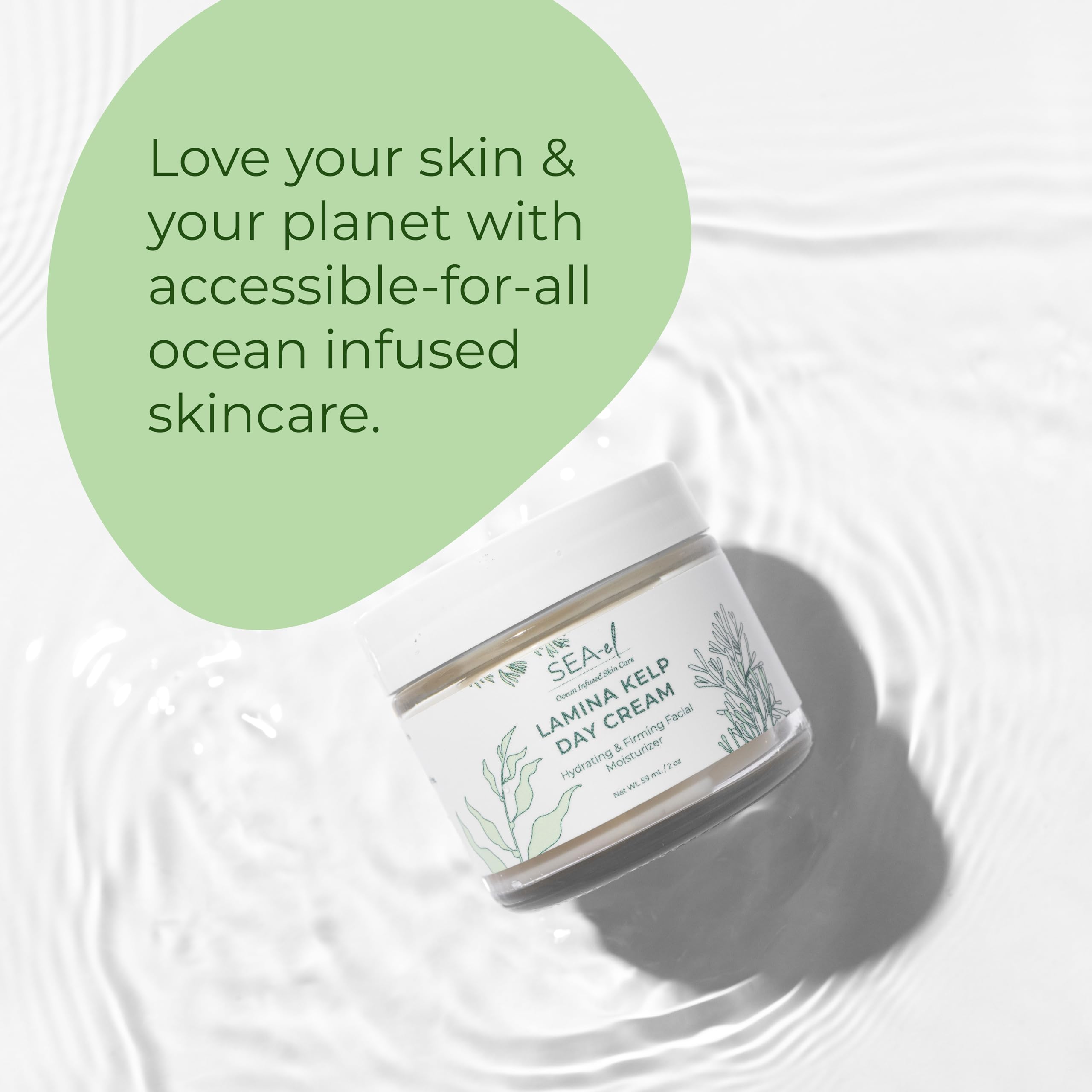 Sea-El Lamina Day Cream nourishes skin with vitamins and minerals.