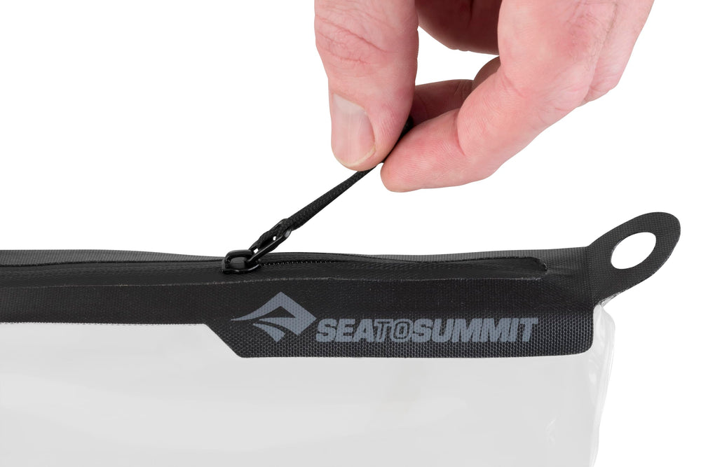 Sea to Summit TravellingLight in luggage illustrates organized, accessible carry-on kit.