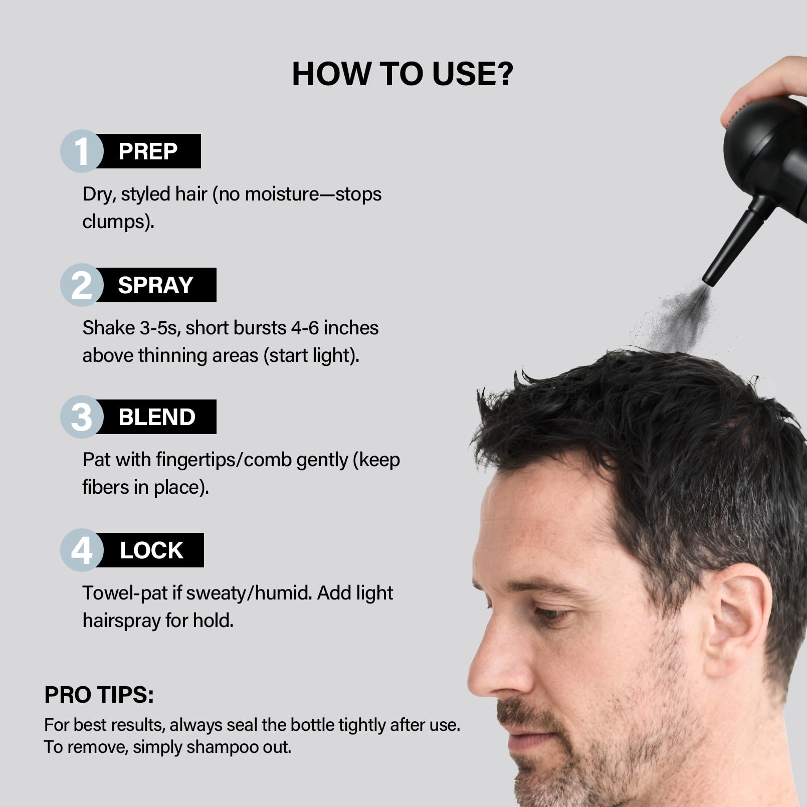 Seaboll daily hair thickening kit: ready-to-use for everyday confidence