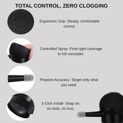 Seaboll spray-applicator-nozzle: precise control for hairlines and broad coverage