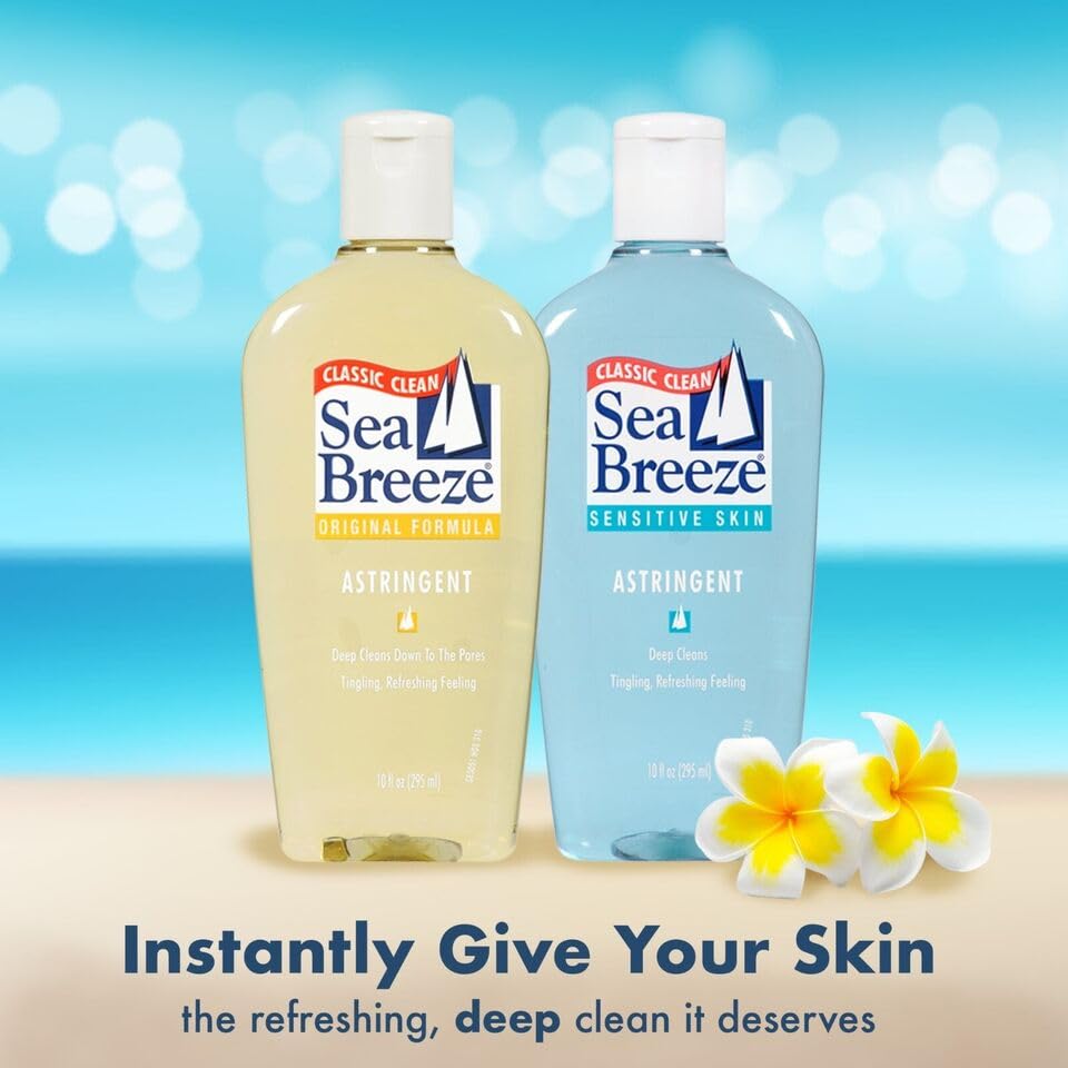 Seabreeze Cooling-Sensation splash conveys instant-refresh feeling during a routine cleanse.