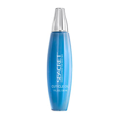 SEACRET Minerals Cuticle Oil bottle with Dead Sea minerals for nail nourishment.