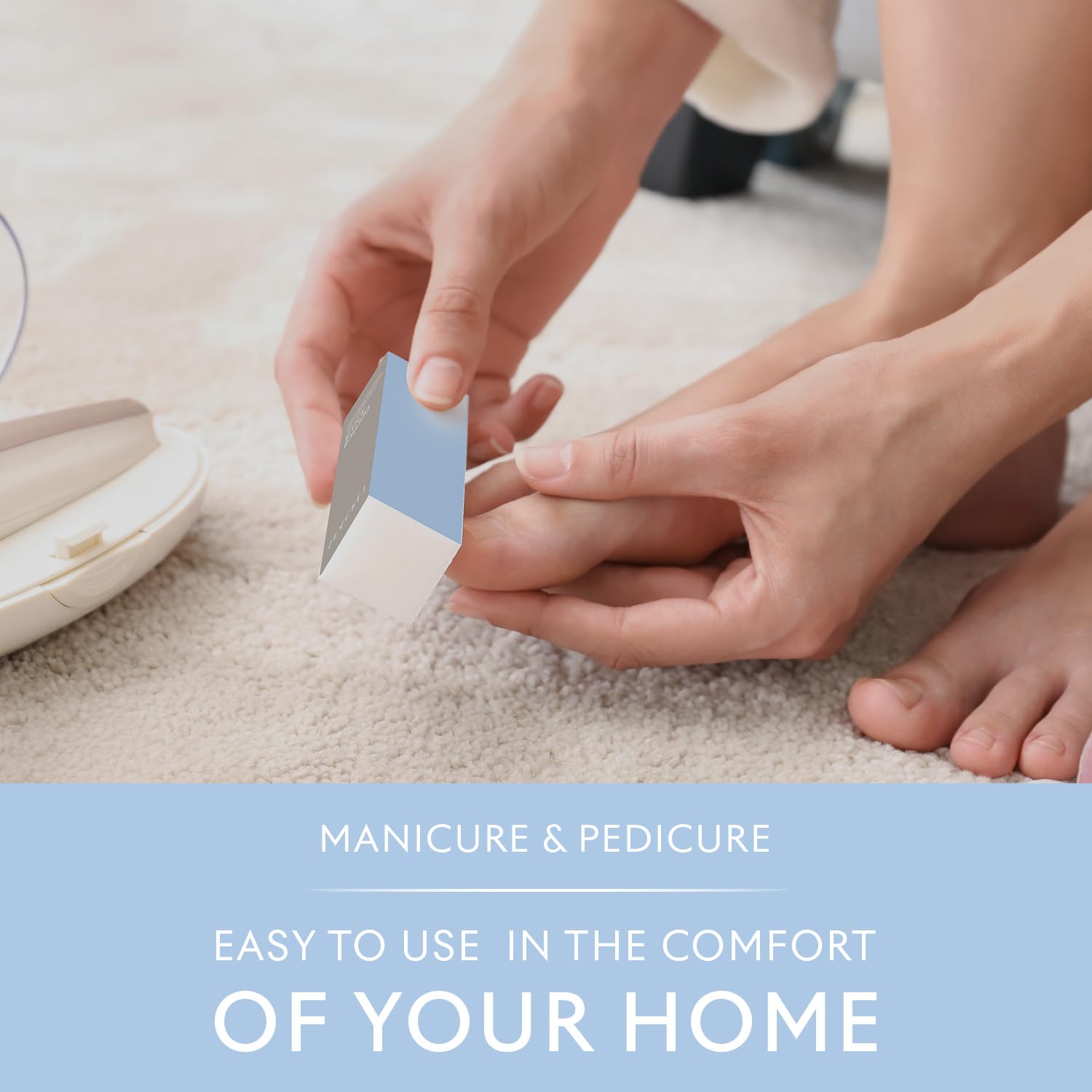 SEACRET Minerals professional nail buffing block pack demonstrates value pack for home spa routines.