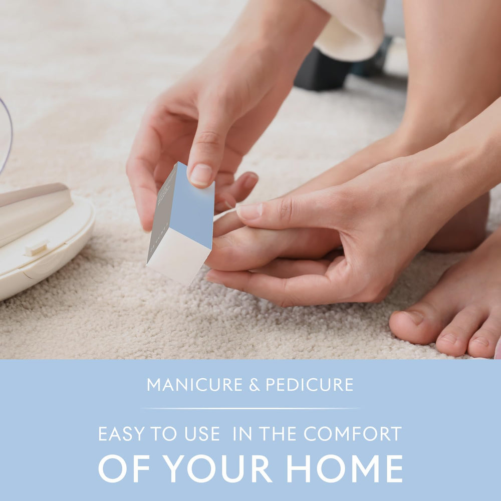 SEACRET Minerals professional nail buffing block pack demonstrates value pack for home spa routines.