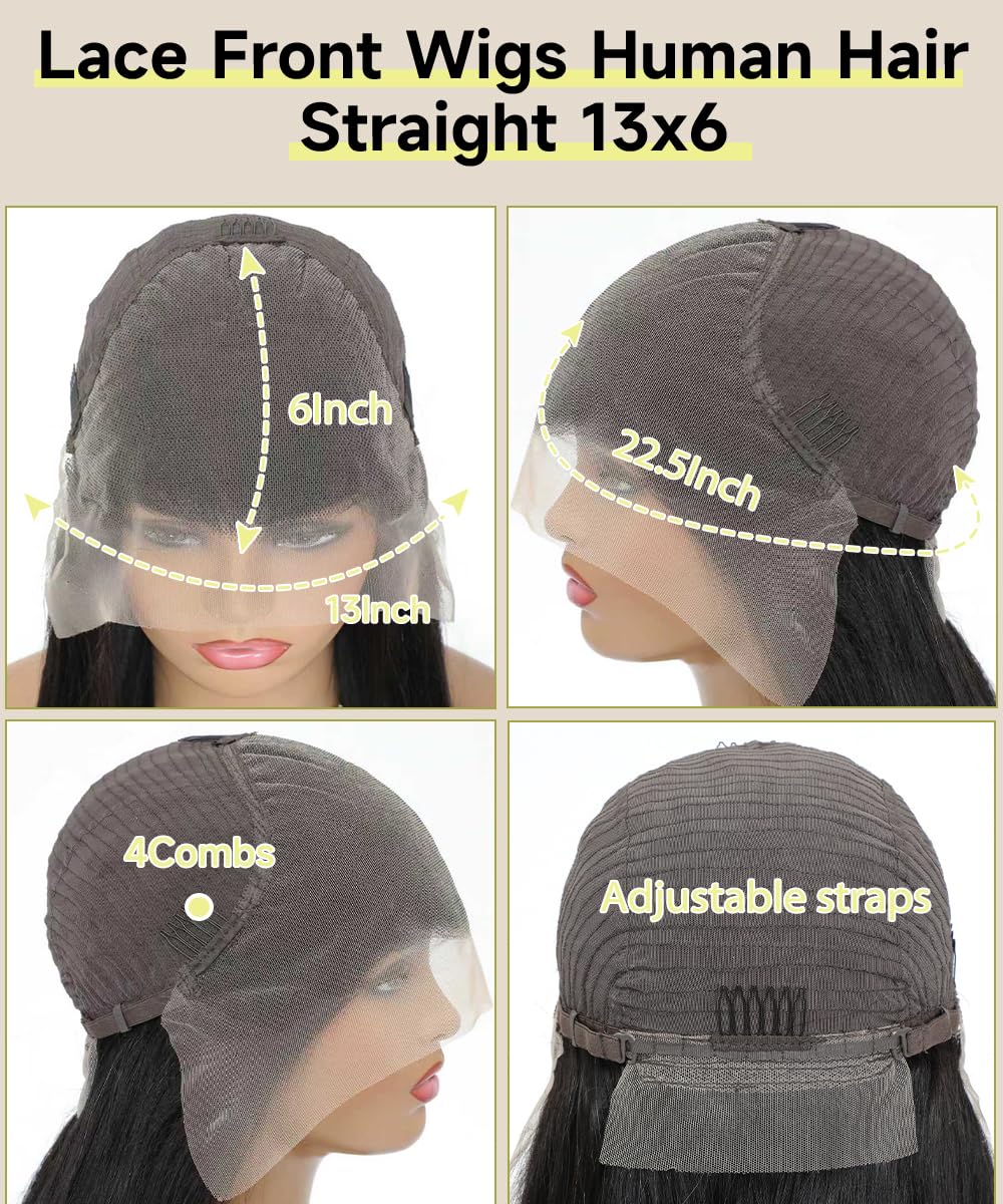 Sealusa straight wig can be curled or styled for versatility.