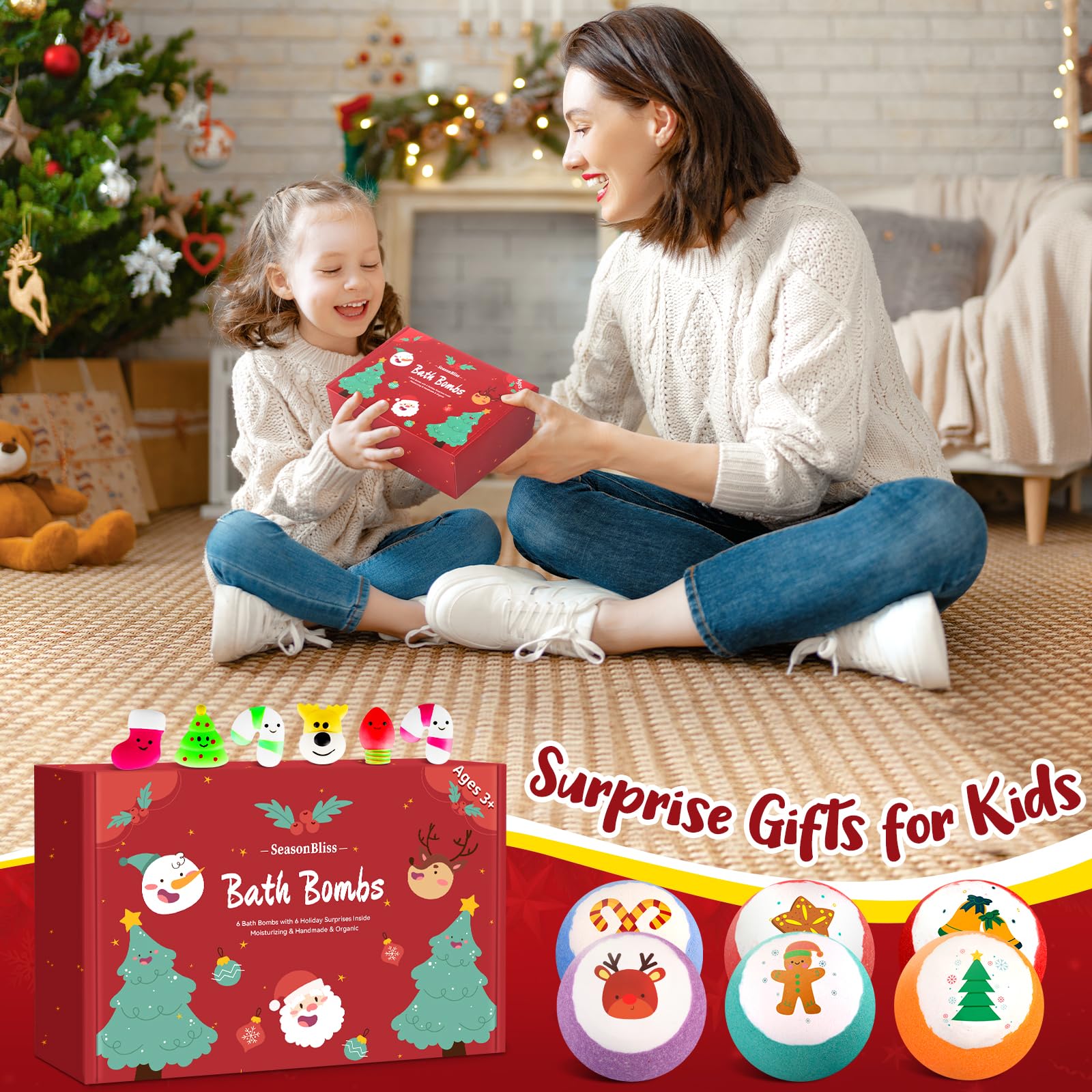 SeasonBliss ocean-candy scent bath bomb close-up, ocean breeze with a sweet twist.