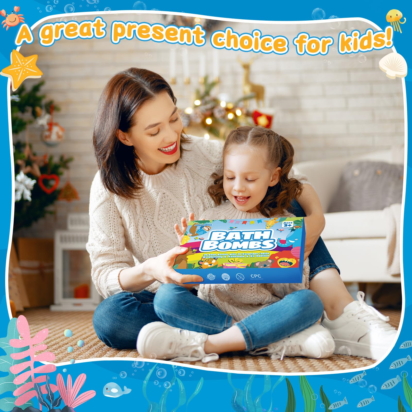 SeasonBliss bath time joy promotes imaginative play and sensory exploration.