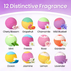 SeasonBliss shea butter bath bombs closeup highlights creamy texture and skin-softening feel.