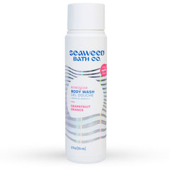 Seaweed Bath Co Energize Body Wash bottle front—invigorating daily cleanser