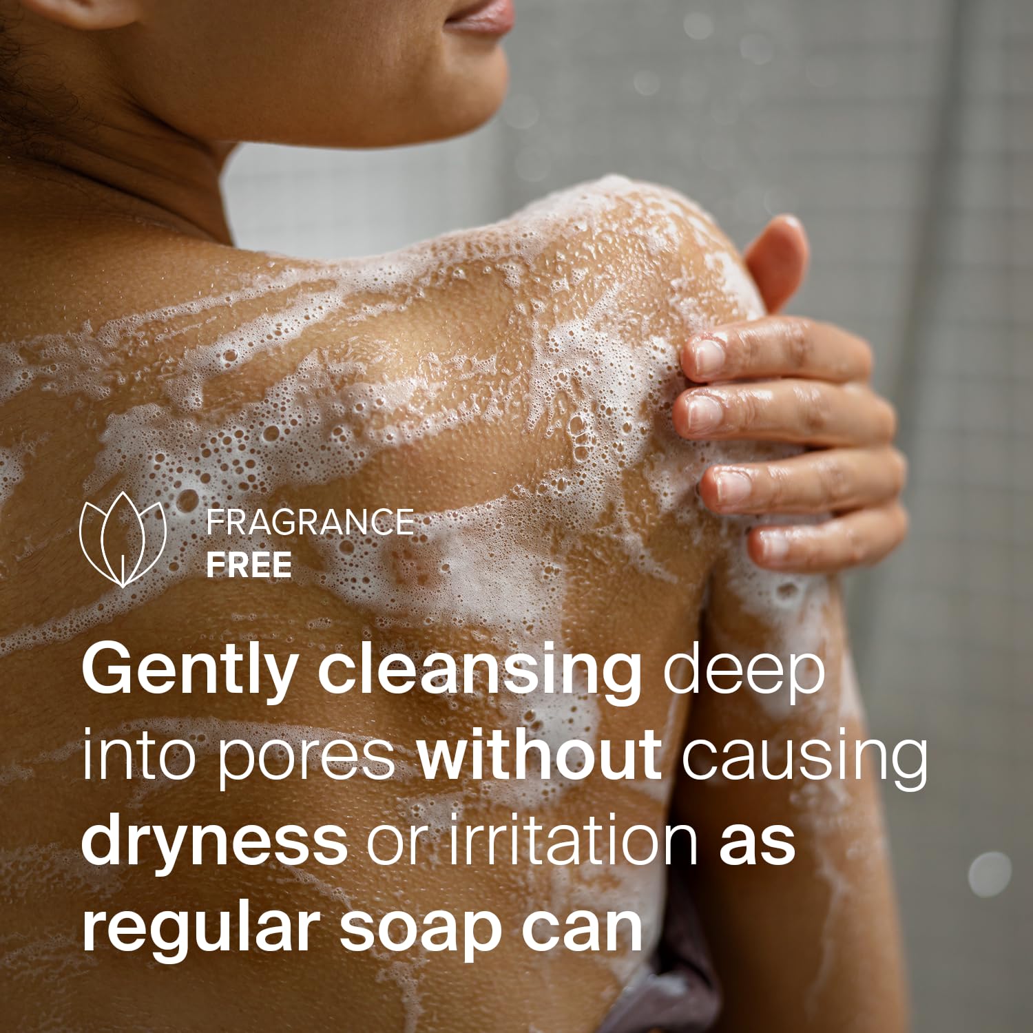 SEBAMED fragrance-free gentle cleanser foaming lather for face and body