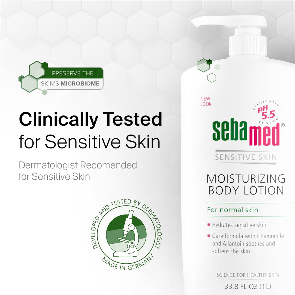 SEBAMED 1-liter bottle offers long-lasting hydration
