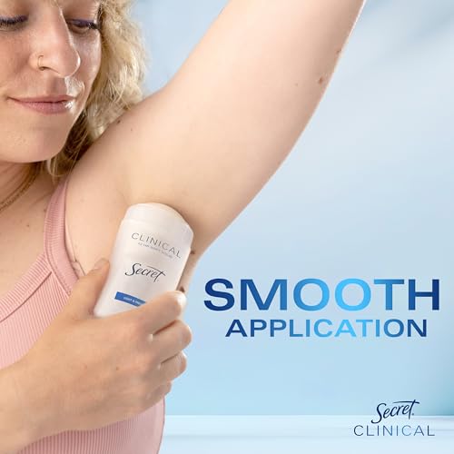 Secret clinical-strength application close-up for smooth glide