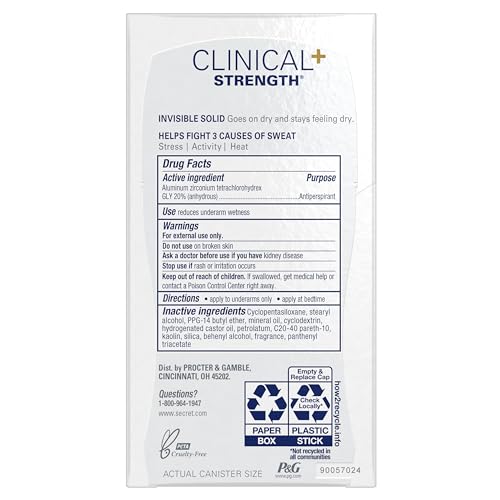 Secret Clinical Strength Soft Solid in-use shot during a busy day for all-day protection