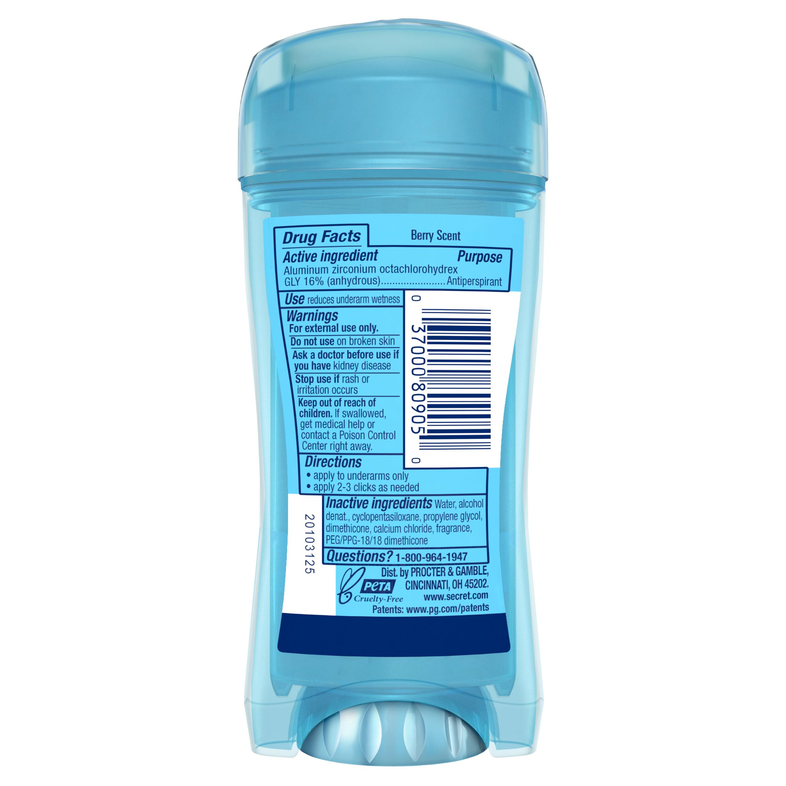 Secret Fresh antiperspirant pack-six lifestyle shot suggests budget-friendly daily freshness.