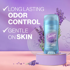 Secret Fresh invisible solid application shows smooth, unseen protection