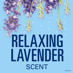 Secret Fresh Luxe Lavender odor-control graphic emphasizes long-lasting freshness.