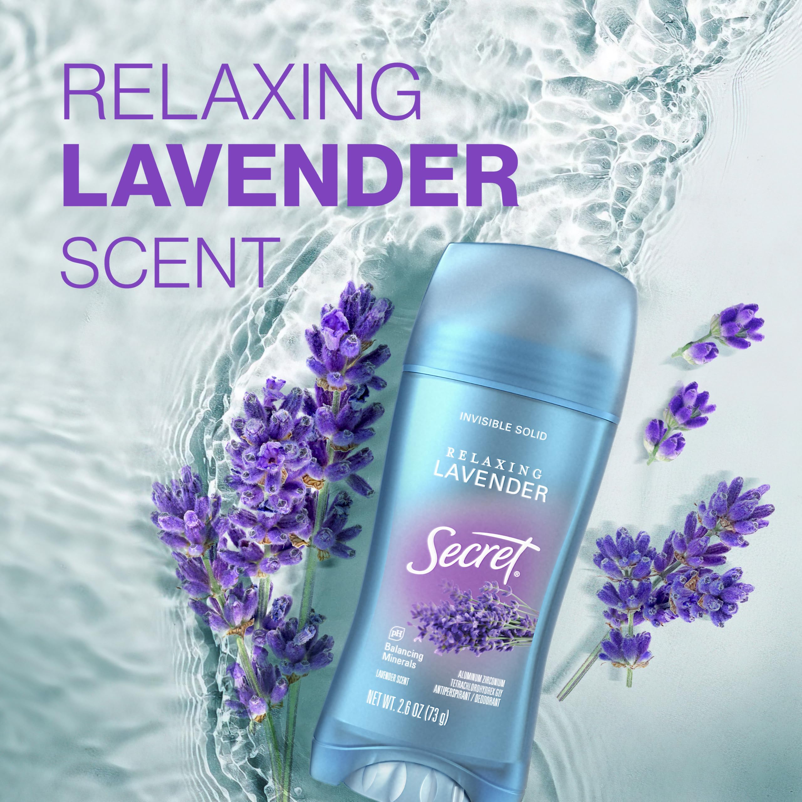 Secret Fresh smooth-apply design demonstrates easy glide and comfort