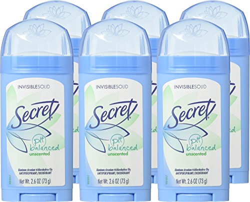 Secret Original Unscented Invisible Solid compact case for portability
