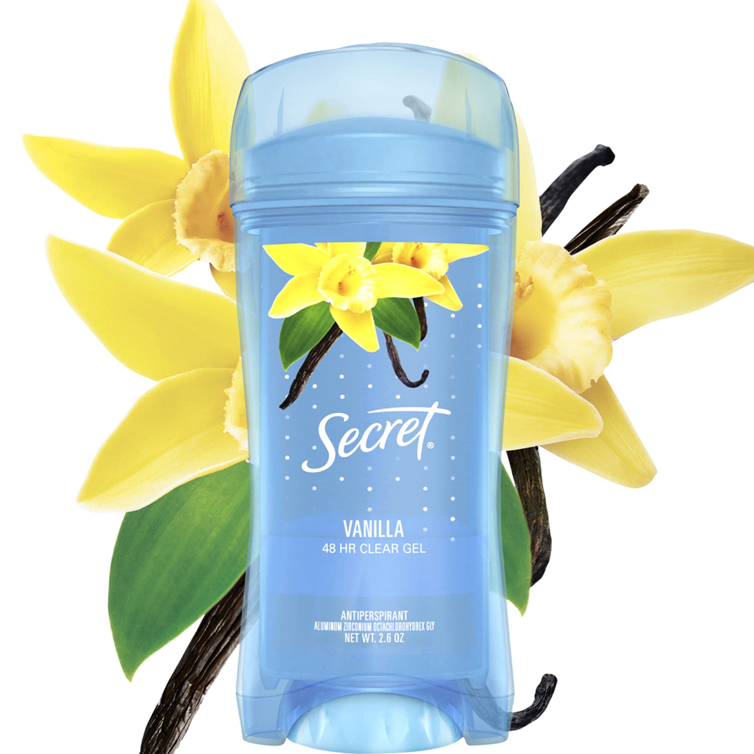 Secret Scent Expressions Va Va Vanilla two-pack display communicates convenient protection.
