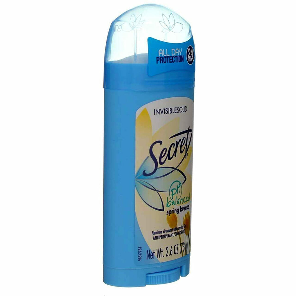 Secret Spring Breeze solid close-up shows smooth, easy application.