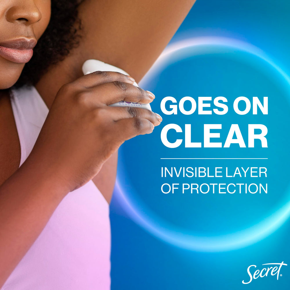 Secret Whole Body Deodorant Stick uses naturally derived ingredients.