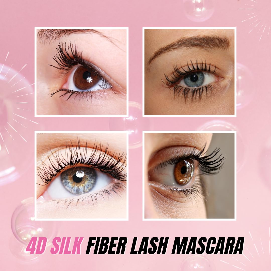 Secret Xpress Control dramatic-volume lashes powered by 4D silk fibers.