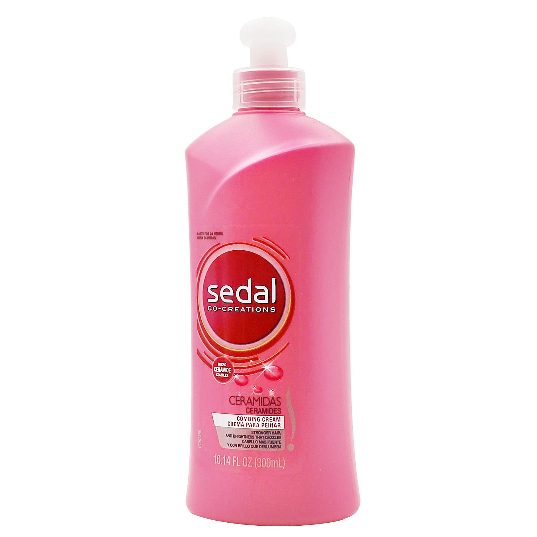 Sedal Ceramidas close-up texture suggests frizz control and silky touch.