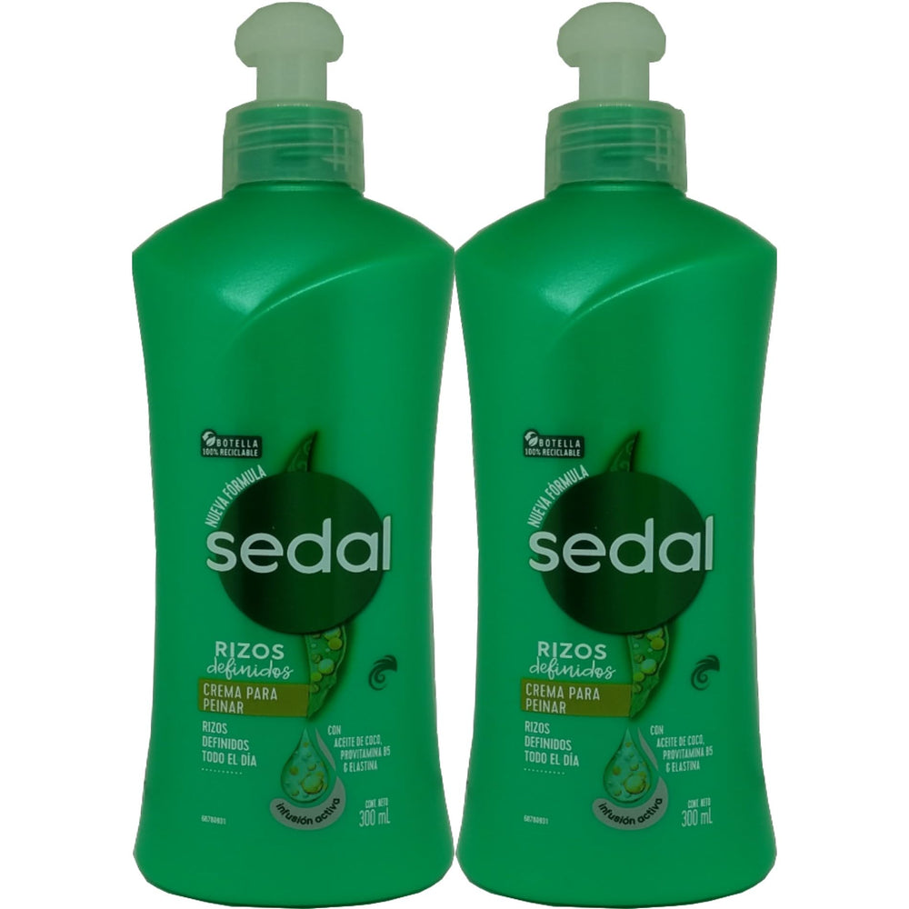 Sedal Curls Defined bottle front for defined curls on curly hair.