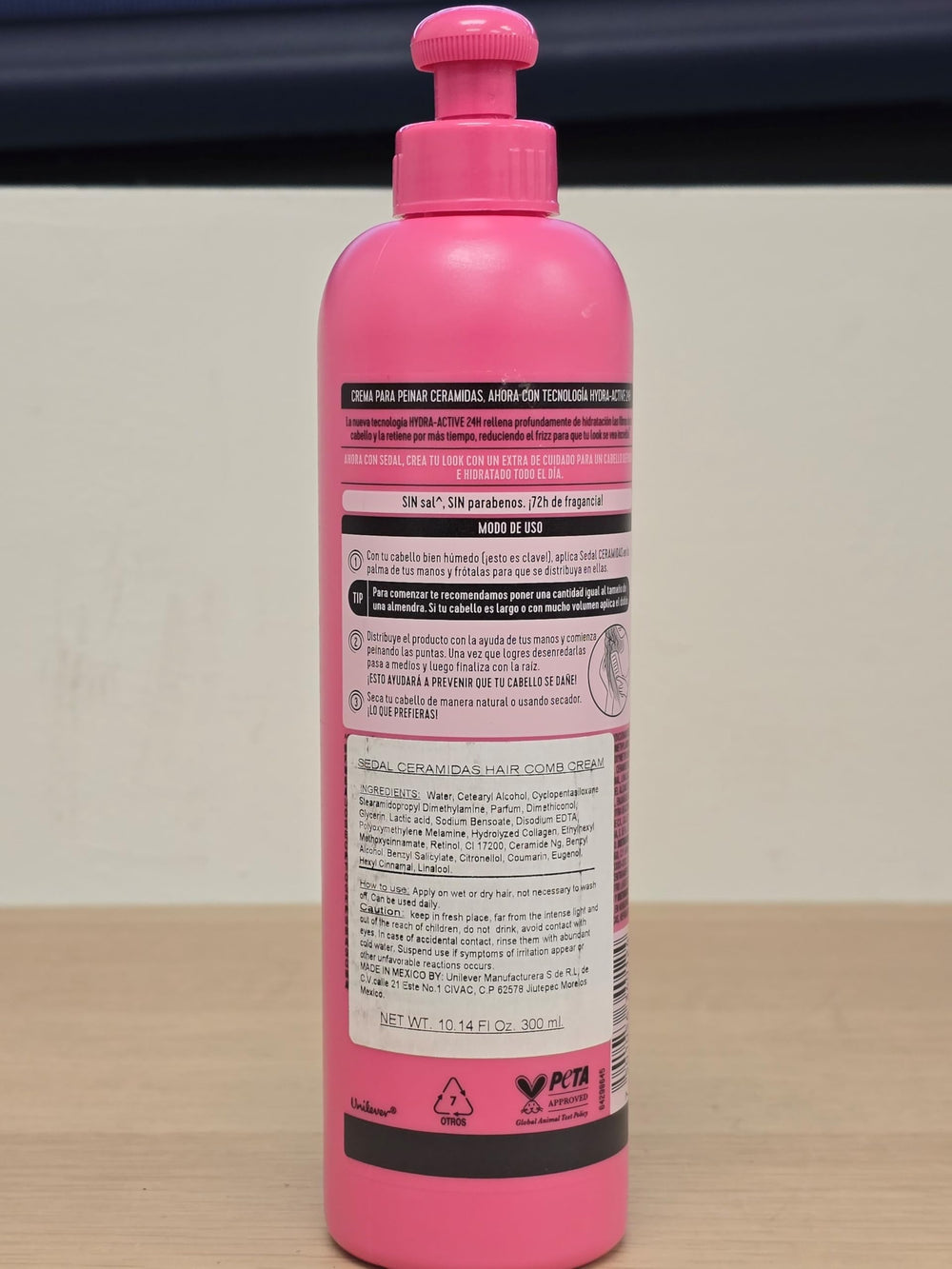Sedal S.O.S. Ceramides micro-ceramides formula for rich, lasting hair hydration
