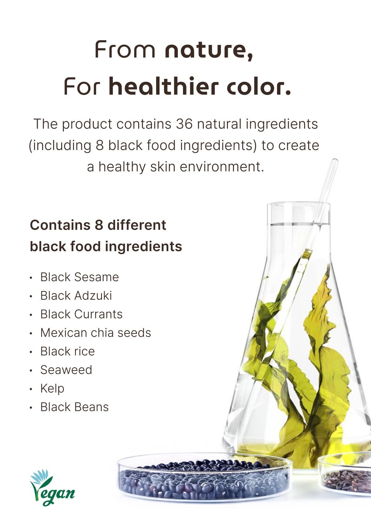 SEEDBEE gray coverage close-up demonstrates natural blend.