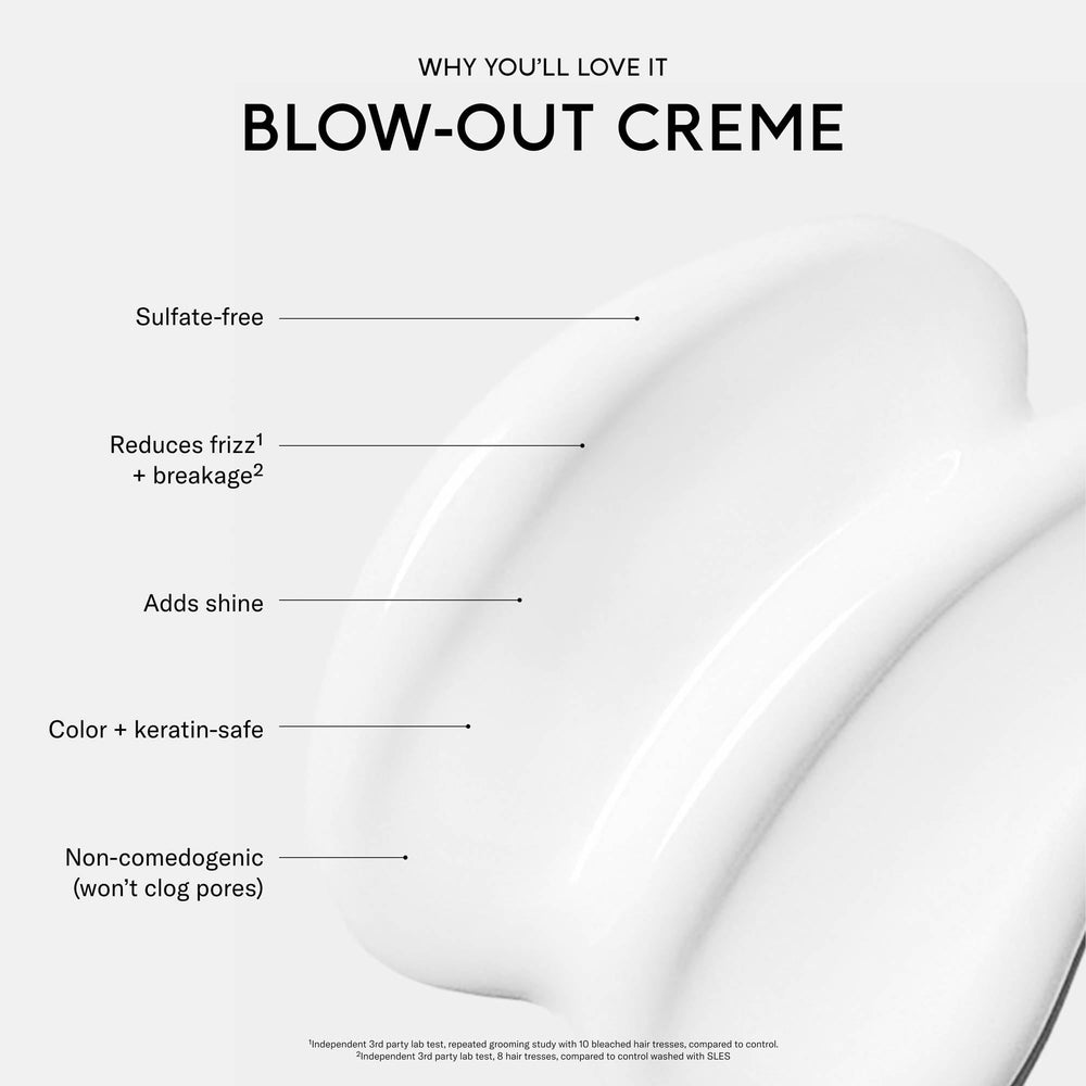SEEN Blow-Out Creme color-safe formula preserves vibrancy and longevity of color.