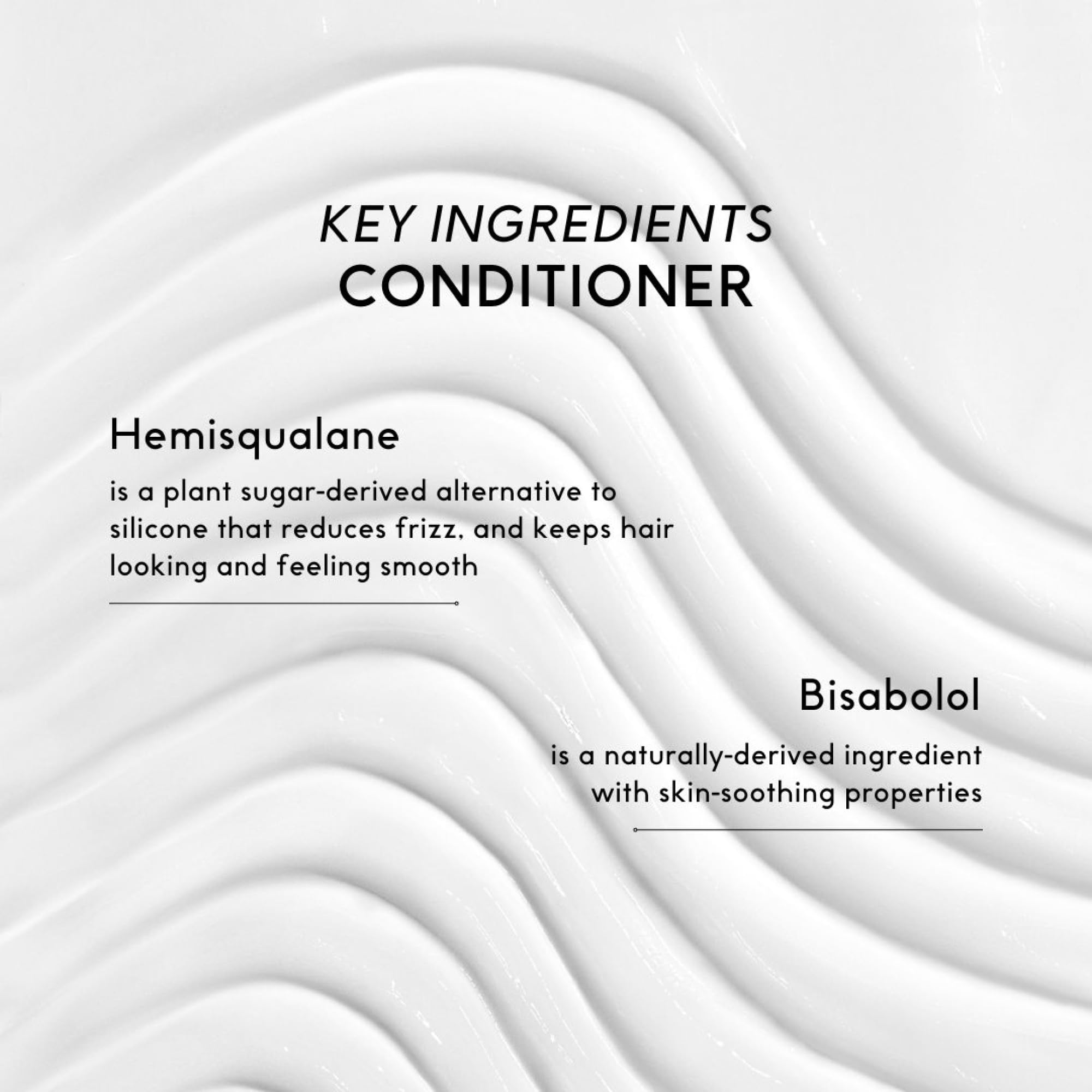 SEEN conditioner-closeup: detangles and softens with frizz reduction.