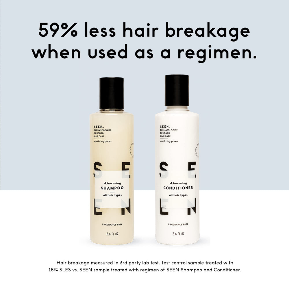 seen conditioner eco-refill bisabolol ingredient signals soothing care for sensitive scalps.
