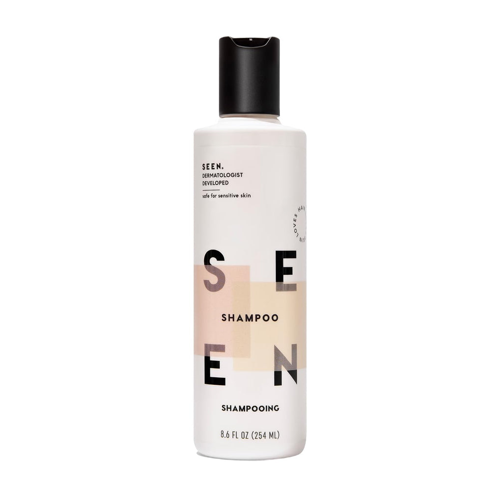 SEEN Shampoo bottle with pump for easy dispensing and mess-free use