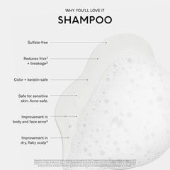 SEEN Shampoo dermatologist-developed label — trusted cleansing for skin-prone scalps