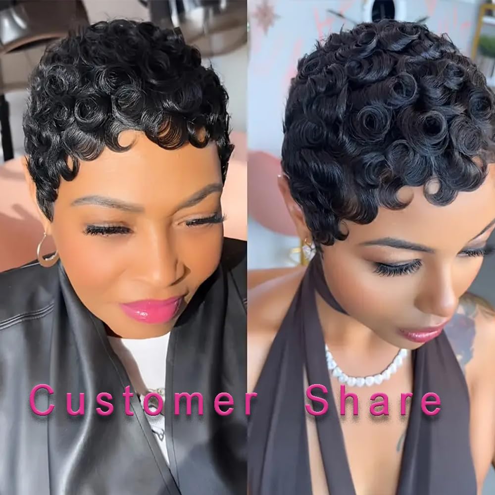 SeFiSha wear-and-go glueless wig showing natural look for events