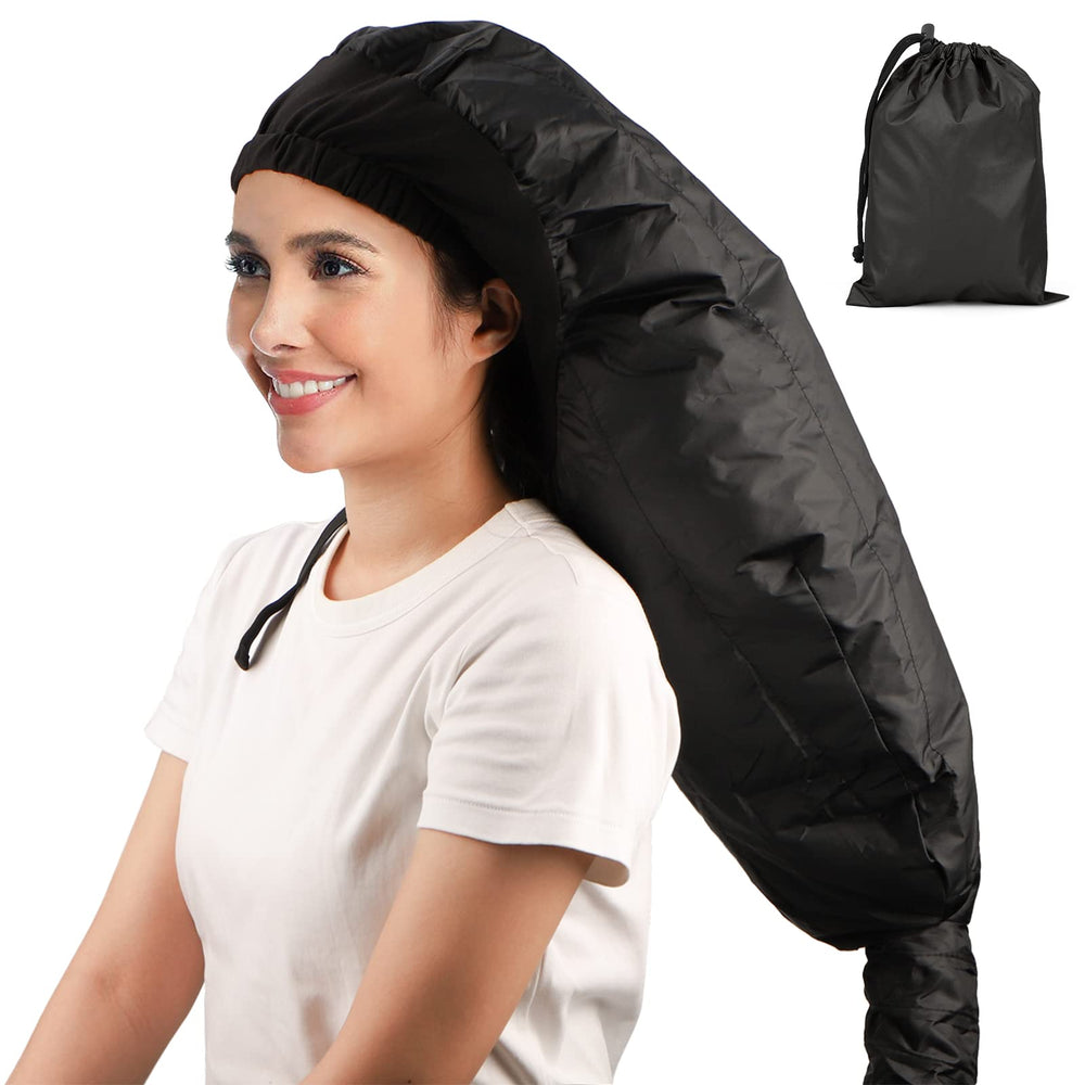 Segbeauty bonnet hooded dryer attachment improves hands-free drying for comfortable styling.