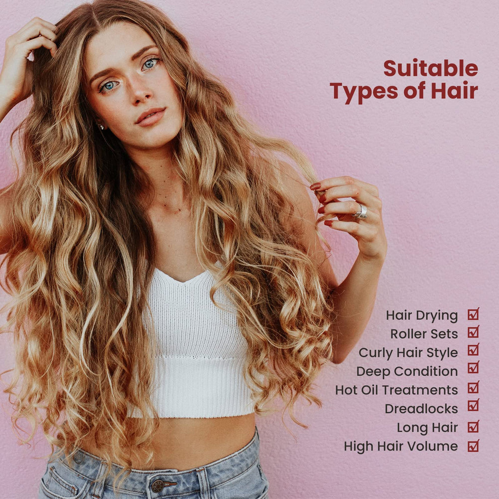 Segbeauty professional drying system converts a regular dryer into a salon-style setup.